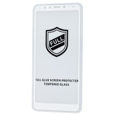 Захисне скло для Xiaomi Redmi 5 Full Glue Люкс біле
