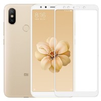 Захисне скло для Xiaomi MI 6X/A2 Full Screen білий