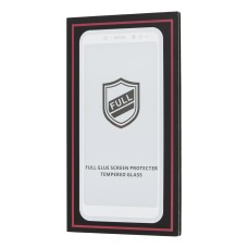 Захисне скло Xiaomi Redmi Note 5 Pro Full Glue Люкс біле