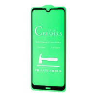 Захисне скло для Xiaomi Redmi Note 8T "ceramics anti-shock" чорне