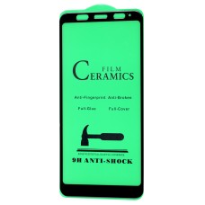Захисне скло для Xiaomi Redmi Note 5 "ceramics anti-shock" чорне