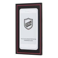 Захисне скло Xiaomi Redmi 4x Full Glue Люкс біле