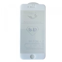скло 5D Strong для iPhone 7/8 white тех. пак.