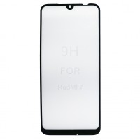 скло 5D Strong для Xiaomi Redmi 7 black тех. пак.