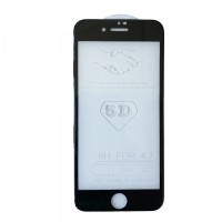 скло 5D Strong для iPhone 7/8 black тех. пак.