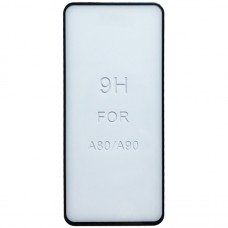 скло 5D Strong Samsung A805 (A80 2019) black тех. пак.