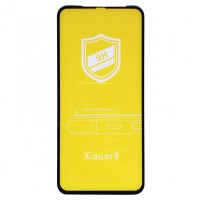 скло 9H для Xiaomi Mi 9 Lite black тех. пак.