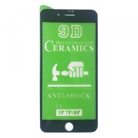 Захисне скло CERAMIC iPhone 7 Plus/8 Plus Black тех упаковка