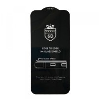 Захисне скло 6D EDGE TO EDGE для Samsung A01 (A015) Black тех упаковка
