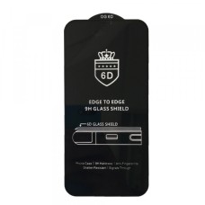 Захисне скло 6D EDGE TO EDGE для iPhone 12 /12 Pro (6.1 ) Black тех упаковка