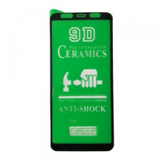 Захисне скло CERAMIC Samsung J6 Plus 2018 Black тех упаковка