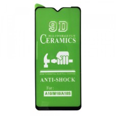 Захисне скло CERAMIC Samsung A10s (A107) Black тех упаковка