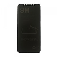 Захисне скло Ceramic PRIVACY MATTE тех.пак iPhone XS Max/11 Pro Max Black