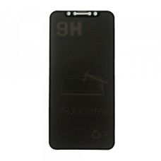 Захисне скло Ceramic PRIVACY MATTE тех.пак iPhone XS Max/11 Pro Max Black