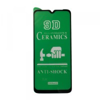 Захисне скло CERAMIC Realme C2 Black тех упаковка