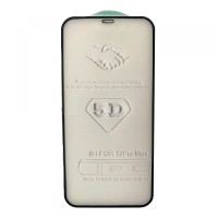 скло 5D Strong для iPhone 12 Pro Max (6.7) black тех. пак.