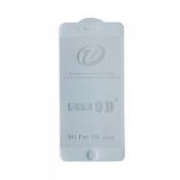 Захисне скло iPhone 9D+ iPhone 7P/8P white тех упаковка