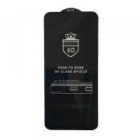 Захисне скло 6D EDGE TO EDGE для Xiaomi Redmi 9 Black тех упаковка