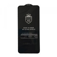 Захисне скло 6D EDGE TO EDGE для Xiaomi Redmi Note 9 Black