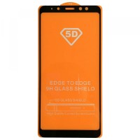 захисне скло Full Glue Samsung A730 (A8+ 2018) black тех упаковка