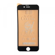 Захисне скло Ceramic MATTE iPhone 6/6S Black тих упак