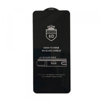 Захисне скло 6D EDGE TO EDGE для Xiaomi Redmi Note 9S/Note 9 Pro/K30 Black тех упаковка