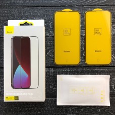 Захисне скло Baseus Full-screen Tempered Glass 0.25mm для iPhone 12 mini (Комплект 2 шт.)
