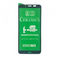 Захисне скло CERAMIC Xiaomi redmi 7A Black тех упаковка