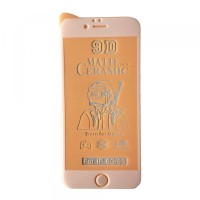 Захисне скло Ceramic MATTE iPhone 6/6S White