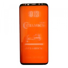 Захисне скло CERAMIC Samsung S9 Plus Black тех упаковка