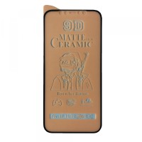 Захисне скло Ceramic MATTE iPhone 12/12 Pro Black тих упак