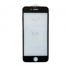 скло 5D Strong для iPhone 6 black тех. пак.
