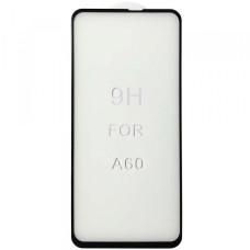 скло 5D Strong для Samsung A60 black тех. пак.