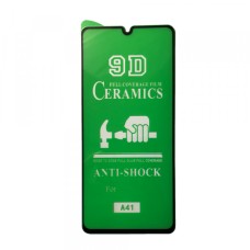 Захисне скло CERAMIC Samsung A41 (A415) Black тех упаковка