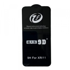 Захисне скло iPhone 9D+ iPhone XR/ 11 black тех упаковка