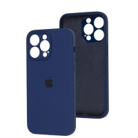 Чохол для iPhone 15 Pro silicone case Full Camera deep navy