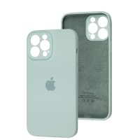 Чохол для iPhone 15 Plus silicone case Full Camera light turquoise