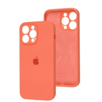 Чохол для iPhone 15 Pro Max silicone case Full Camera pink citrus