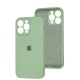 Чохол для iPhone 15 Pro Max silicone case Full Camera pistachio