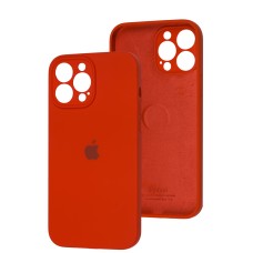 Чохол для iPhone 15 Pro silicone case Full Camera red