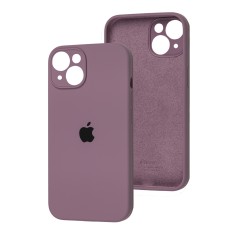 Чохол для iPhone 15 Plus silicone case Full Camera blueberry