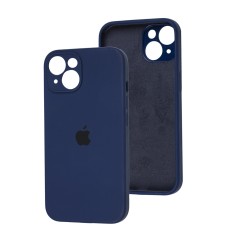 Чохол для iPhone 15 silicone case Full Camera deep navy