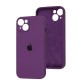 Чохол для iPhone 15 silicone case Full Camera purple