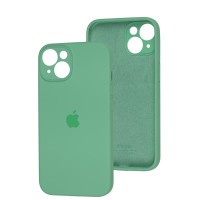 Чохол для iPhone 15 Plus silicone case Full Camera spearmint