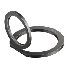 Кільце c MagSafe Foldable Metal Ring Stand Baseus Halo Series Single-ring (SUCH000013) Grey