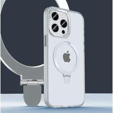 Чохол MATTE Guard ring / holder MagSafe Case for iPhone 15 Plus White