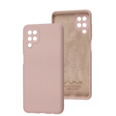 Чохол Samsung Galaxy A12 (A125) Wave camera Full pink sand