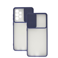 Чохол Samsung Galaxy A33 (A336) LikGus Camshield camera protect синій