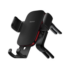 Автомобільний тримач Baseus Metal Age Ⅱ Gravity Car Mount (Round Air Vent Version) Black SUJS030001