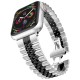 Ремінці Apple Watch Steel Band 5 Beats 42mm / 44mm / 45mm / 49mm silver-black